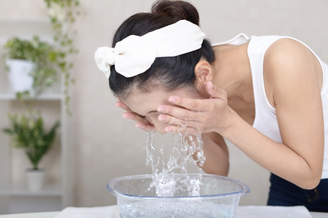 クレンジングでヘアバンドを洗う セール